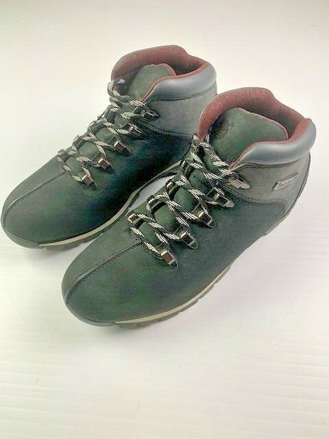 Mens Hiker Boots Size 12M Black/Gray 